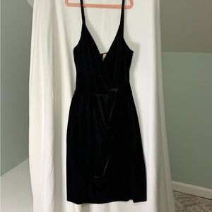 Bailey 44 Velvet Black Mini Dress size small